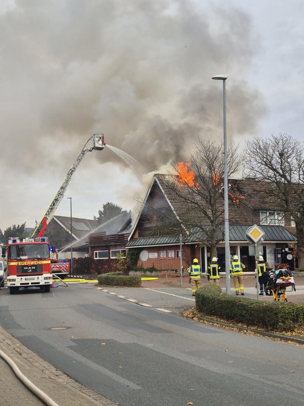 Feuer Schlachterei Kirchgellersen 04.11.2025